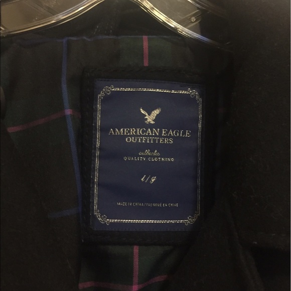 American Eagle Outfitters Navy Peacoat Large - Picture 2 of 3