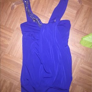 Royal Blue Sleeveless Top