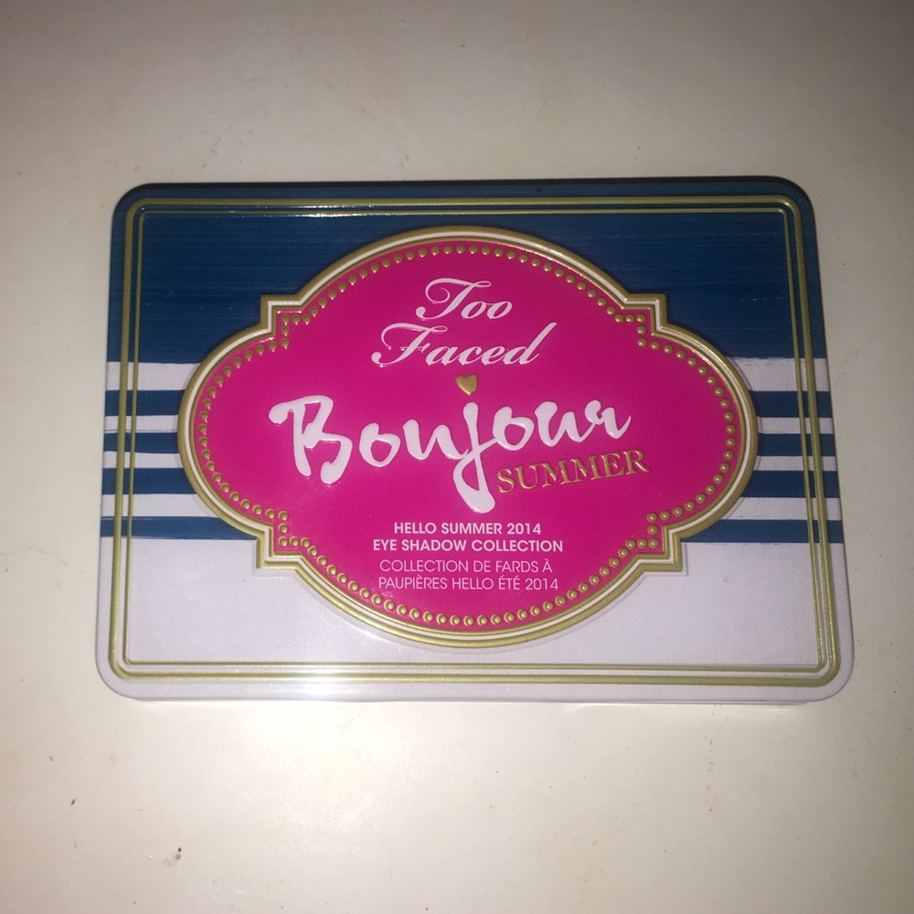 Limited edition too faced bonjour summer eyeshadow