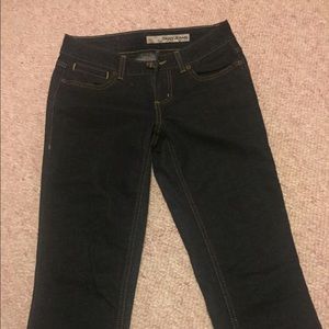 Dark denim DKNY capris