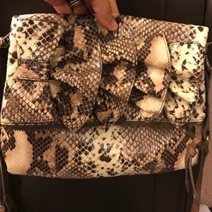 Faux SnakeSkin Crossbody bag