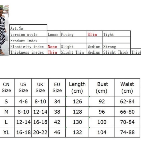 🍏 BLACK & WHITE MAXI BEACH DRESS - Picture 7 of 8