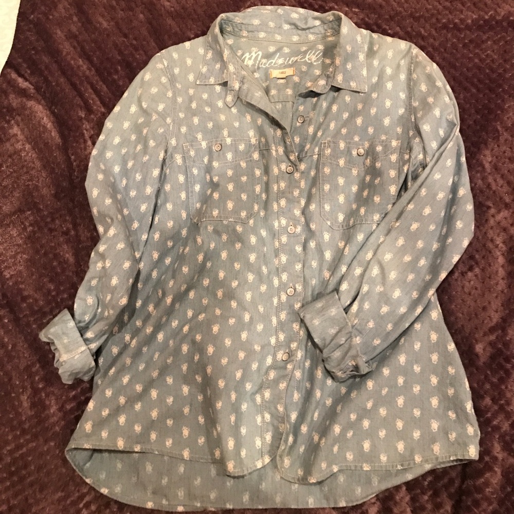 Madewell button up top