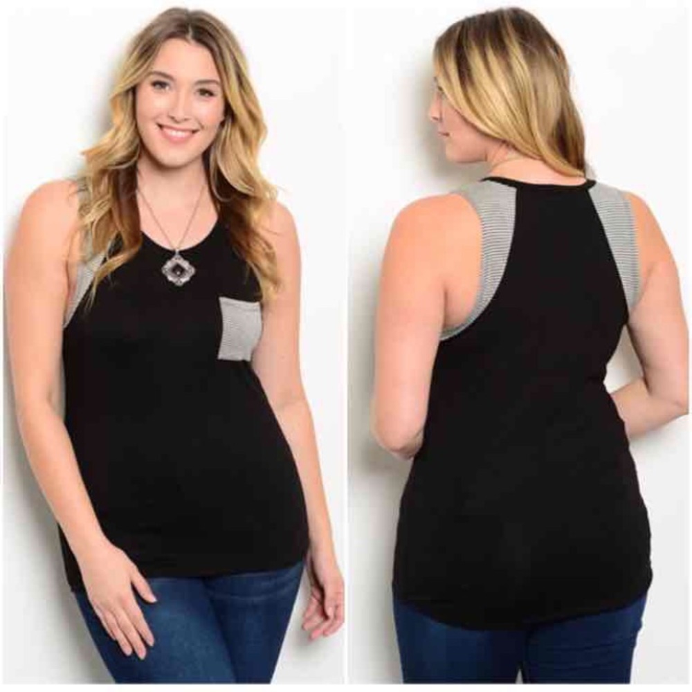 Plus Size Tank - Picture 2 of 4