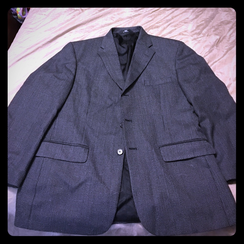 Haggar charcoal men's sport coat