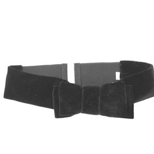 kate spade velvet bow belt