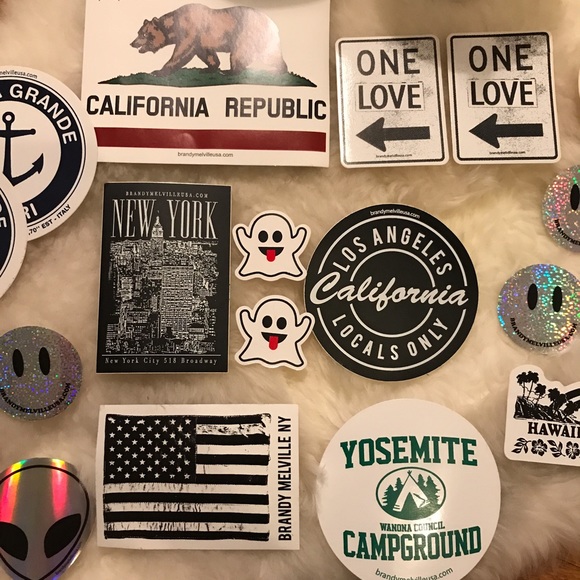 Brandy Melville stickers bundle 👽👽 - Picture 4 of 8