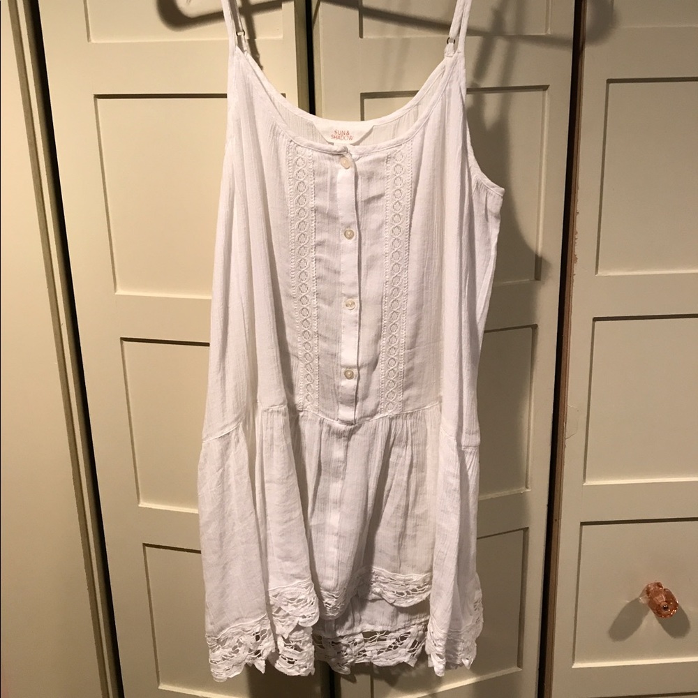 White tank top