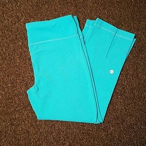 Light Blue Lululemon Athletica Capris