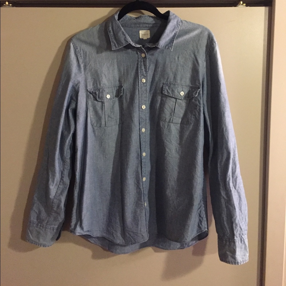 J. Crew Chambray Shirt
