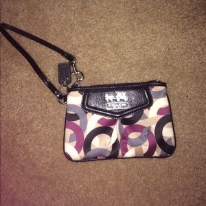 Small Coach Wristlet