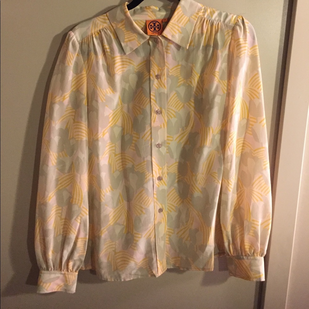 Tory Burch Pattern Blouse