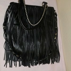 Steve Madden black tote/shoulder bag