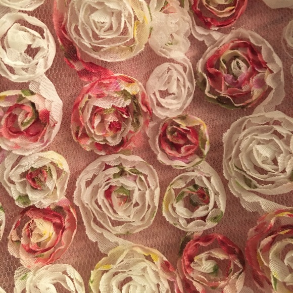 Floral textured miniskirt - Picture 4 of 4