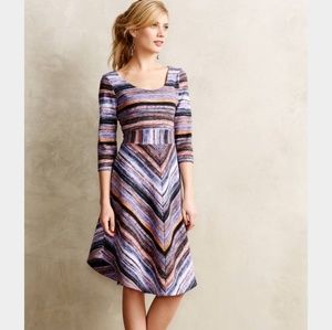 Anthropologie Maeve Kebren Stripe Dress S