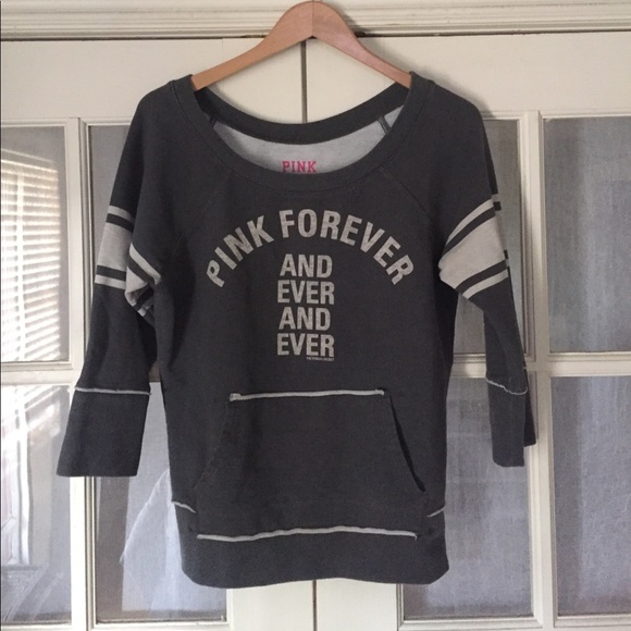 PINK Victoria's Secret Tops - Pink VS sweatshirt