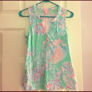 Lilly Pulitzer tank- size small!