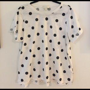 Polka dot shirt