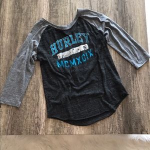 Hurley Quarter-Sleeve Top