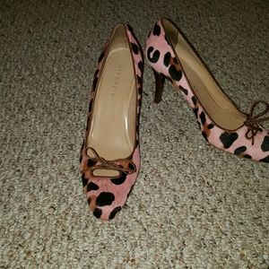 Cute Pink Leopard pumps
