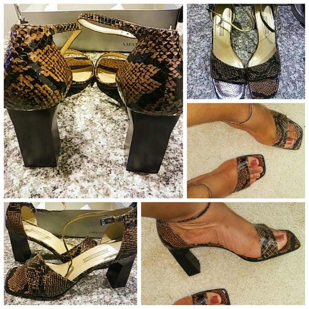 🌸 Snake Skin Heels 🌸