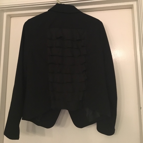 Unique black blazer - Picture 1 of 4