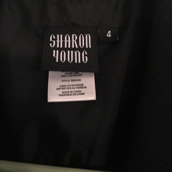 Unique black blazer - Picture 4 of 4