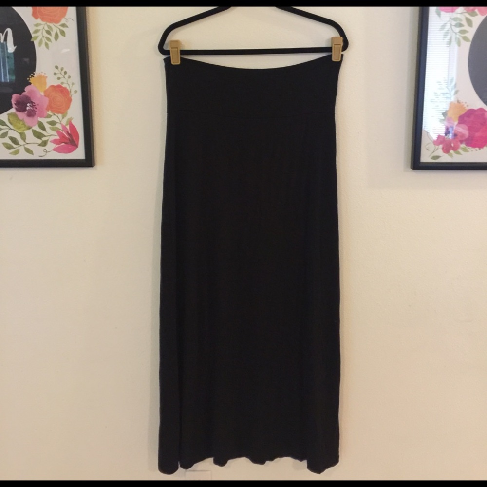Black Maxi Skirt