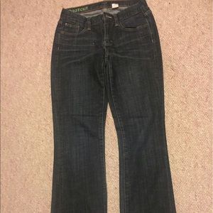 Dark jcrew bootcut jeans