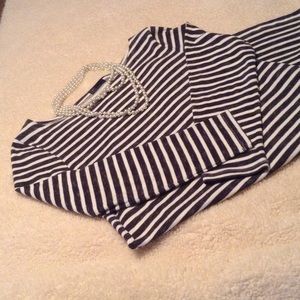 Long sleeved tee shirt dress