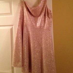 Champagne pink dress!