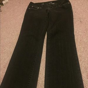 Black/ grey American Eagle jeans
