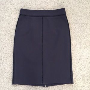 Ann Taylor Blue/Gray Pencil Skirt Size 6 Career