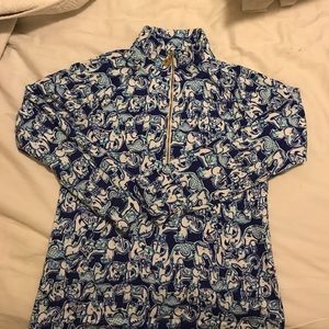 Lilly Pulitzer popover in get trunky