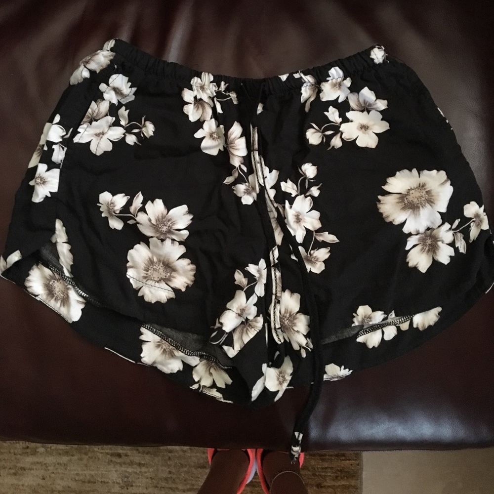 Brandy Melville Floral Shorts