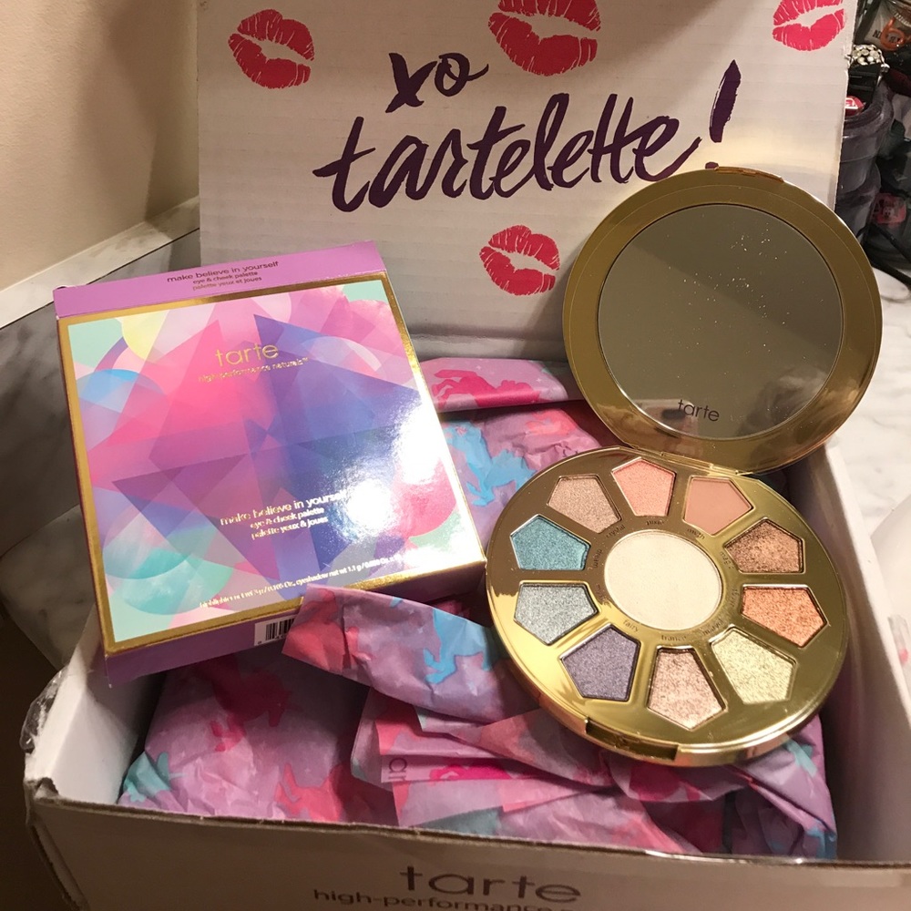 New in box tarte make believe in yourself palate