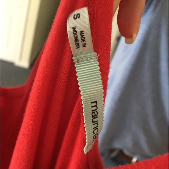 Red summer dress - Picture 3 of 3