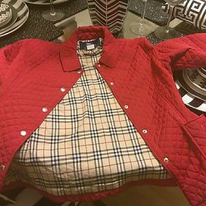 Burberry Girls Jamie Quilted Hooded Puffer Jacket