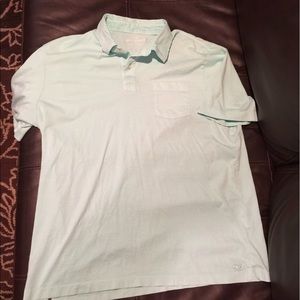 Men's Vineyard Vines Polo Shirt Size L Light Teal
