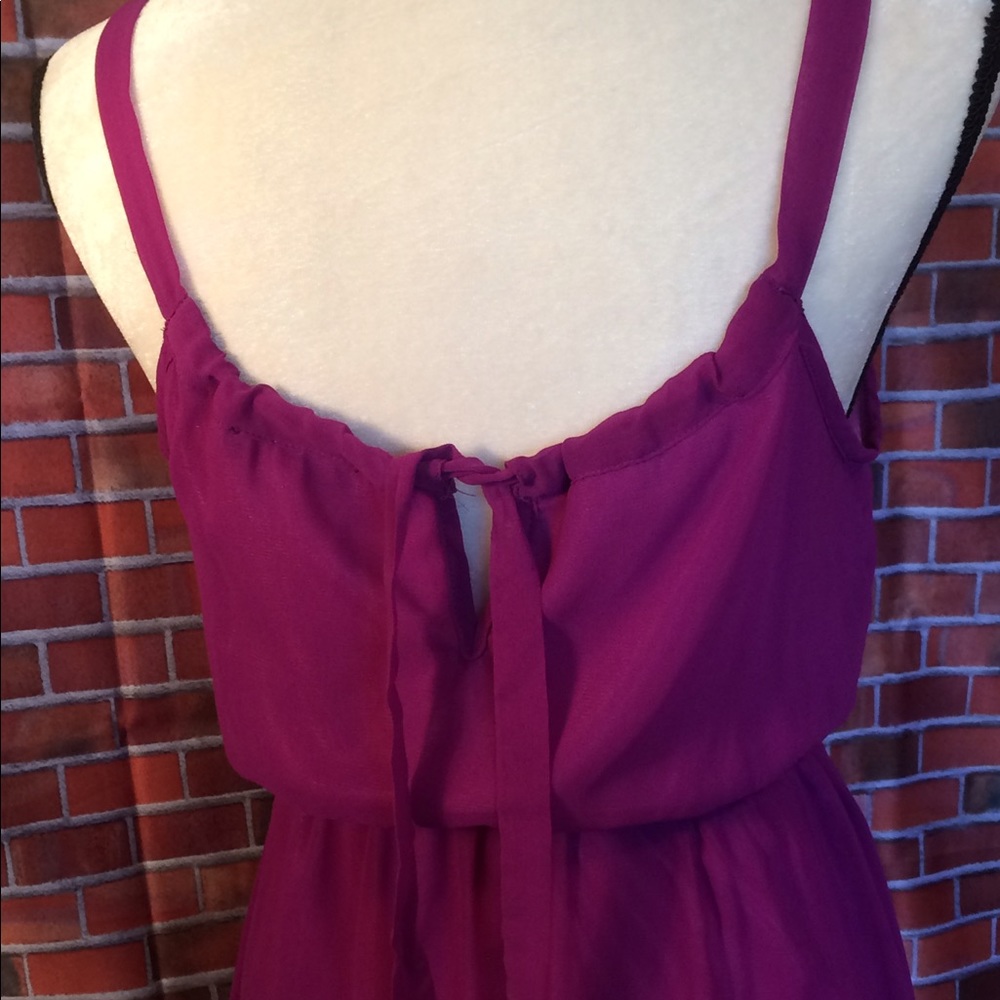 Anama Night - Purple summer dress - Picture 7 of 8
