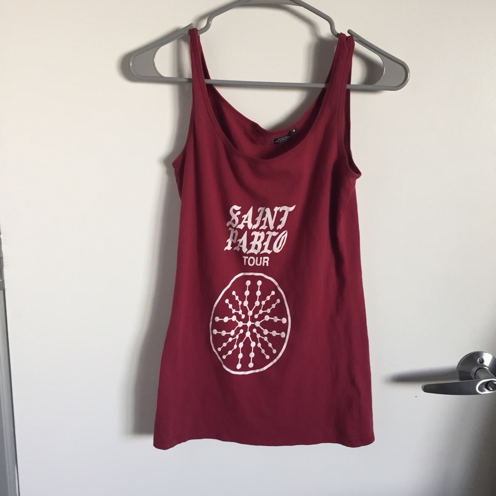 Saint Pablo Tour Kanye West merch tank