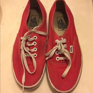 red VANS