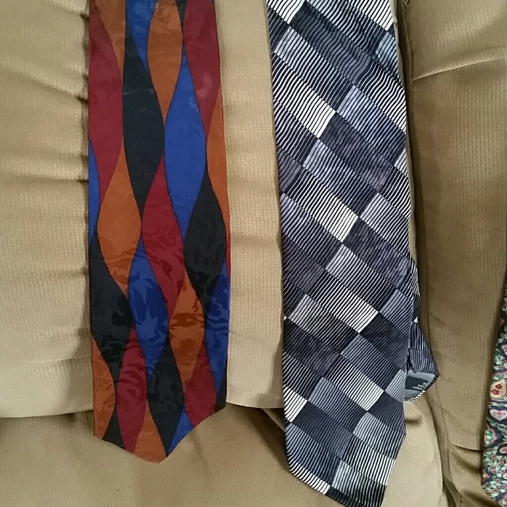 Men's ties by Mike Caruso, Santa Monica California