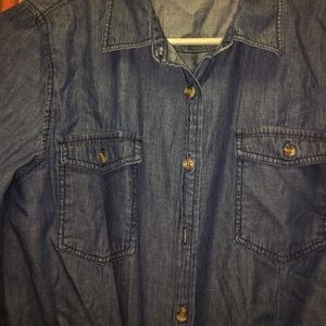 Denim Button Up