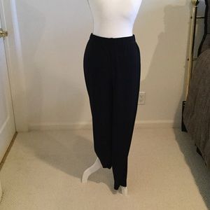 Chico's size 2  (12/14) Travelers Navy Blue pants