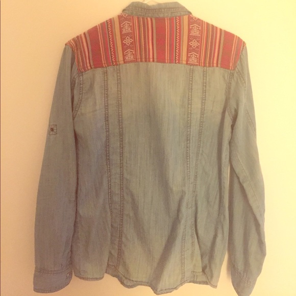 Long Sleeve Chambray - Picture 2 of 2