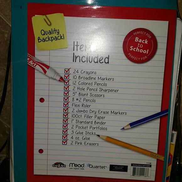 CraZart School Supplies - Picture 2 of 2