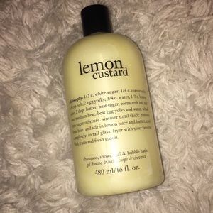 Philosophy "Lemon Custard" body wash, sealed.