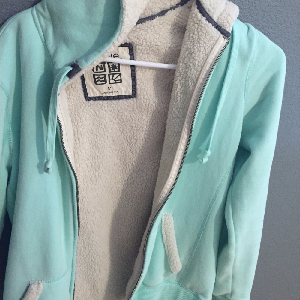 Teal sweater