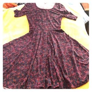 NWT M Lularoe Nicole Dress